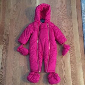 NWT Authentic Kate Spade Baby Girls snowsuit